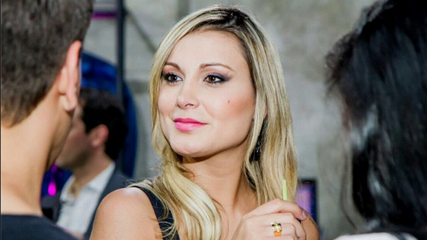 A apresentadora Andressa Urach A apresentadora Andressa Urach