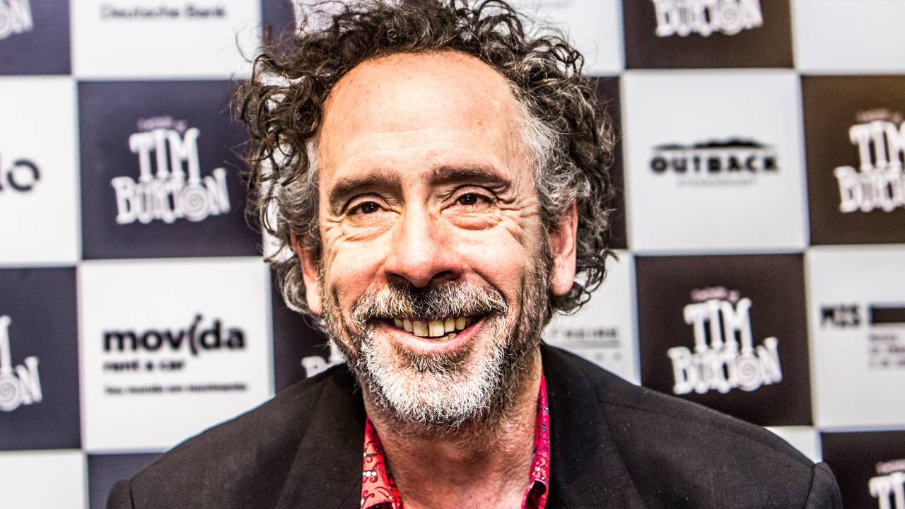 Coletiva de imprensa com Tim Burton, na estreia de sua exposição, no Museu da Imagem e do Som (MIS), em São Paulo, nesta quarta-feira (10)