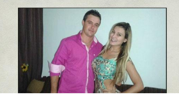 Andressa Urach e o meio-irmão, com quem se envolveu quando jovem Andressa Urach e o meio-irmão, com quem se envolveu quando jovem