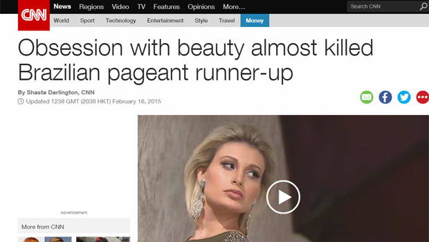 Andressa Urach na CNN