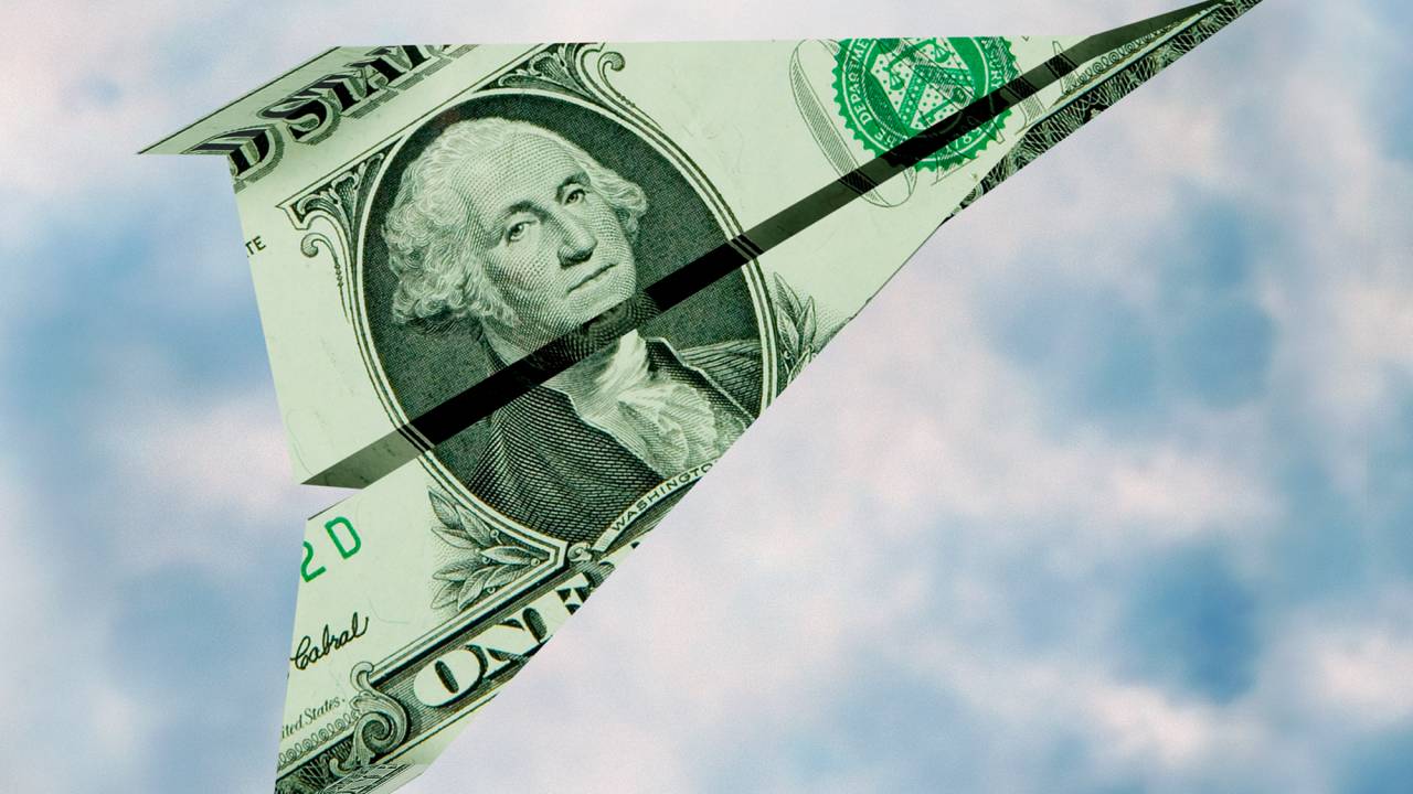 Dólar voando