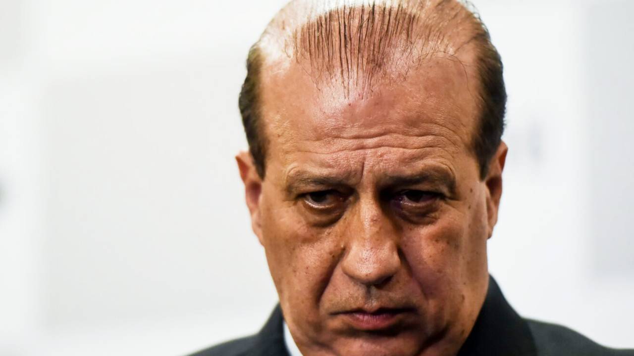 O ex-presidente do TCU, Augusto Nardes, durante o EXAME Fórum 2015