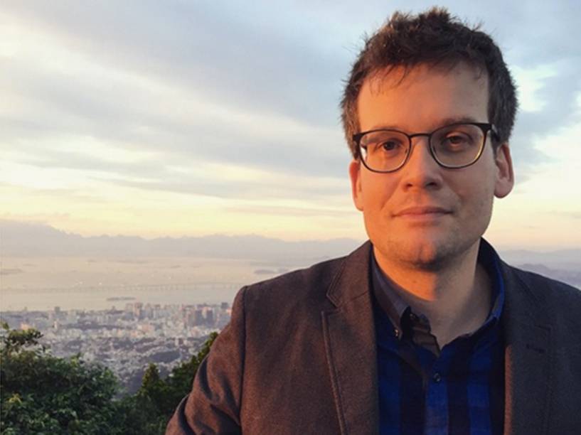 John Green no Cristo Redentor