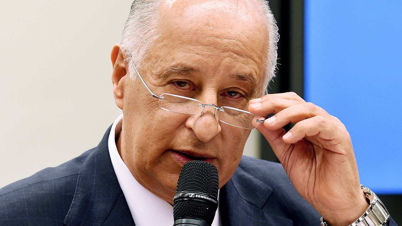 Audiência pública sobre as denúncias de corrupção envolvendo a FIFA e a CBF. Presidente da Confederação Brasileira de Futebol (CBF), Marco Polo Del Nero
