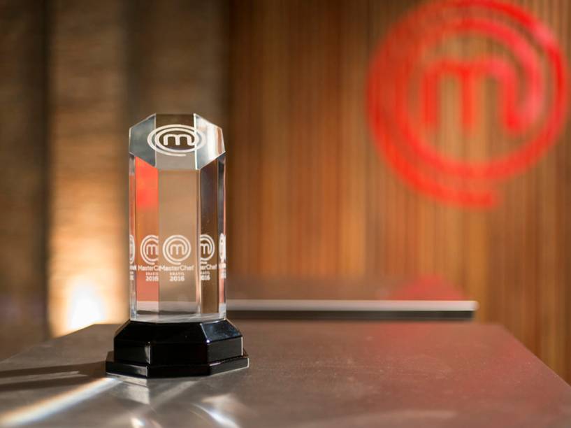 Troféu Masterchef, prêmio para quem ganhar o desafio culinário do programa da BandTV