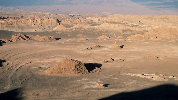 O deserto do Atacama, no Chile, é a região mais árida do mundo