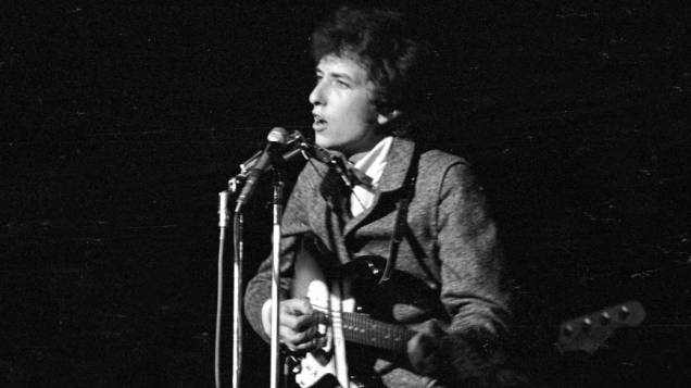 Bob Dylan se apresenta em Nova York, 1966 Bob Dylan se apresenta em Nova York, 1966