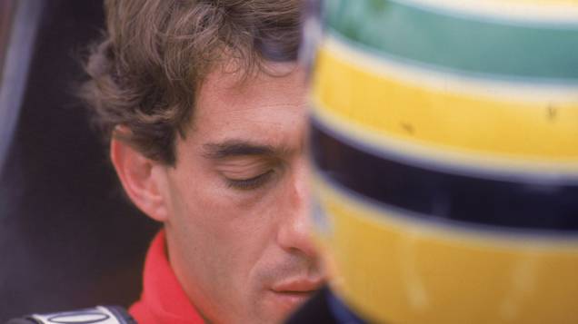 Ayrton Senna durante GP Brasil de 1992 Ayrton Senna durante GP Brasil de 1992