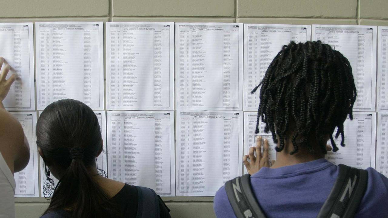 Lista de aprovados