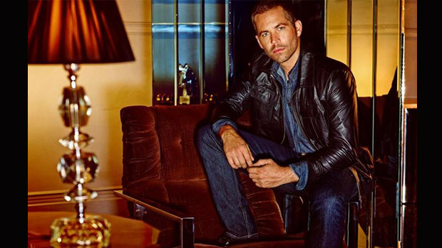 O ator Paul Walker, de Velozes e Furiosos, posa para campanha da grife Colcci