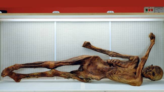 Otzi, o homem de gelo dos Alpes