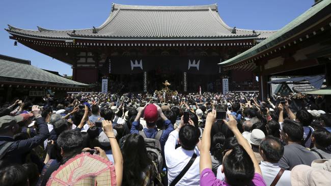 Templo de Sensoji, em Tóquio