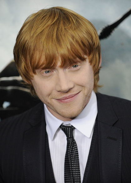 Rupert Grint, intérprete de Ron Weasley, em pré-estreia de <em>Harry Potter e as Relíquias da Morte</em>, em Nova York