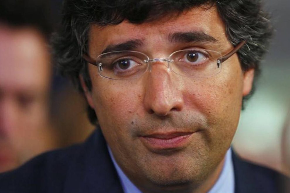 Ex-CEO e ex-controlador do BTG Pactual, André Esteves, durante participação do encontro anual World Economic Forum, em Davos, na Suiça