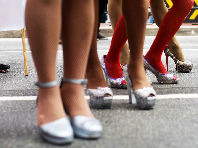 20ª Parada do Orgulho LGBT, realizada na Avenida Paulista, em São Paulo (SP). O evento foi incluído recentemente no calendário oficial da cidade - 29/05/2016