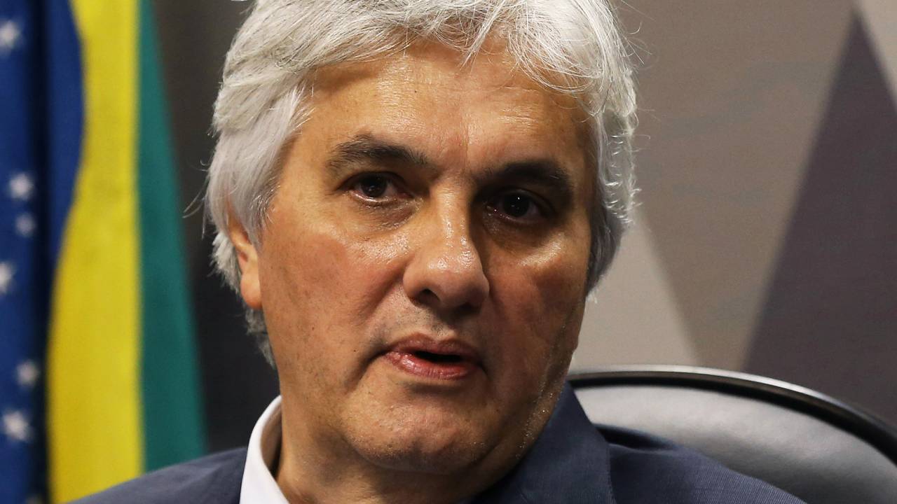 O senador Delcídio do Amaral, durante reunião do Conselho de Ética, em Brasília (DF) - 09/05/2016