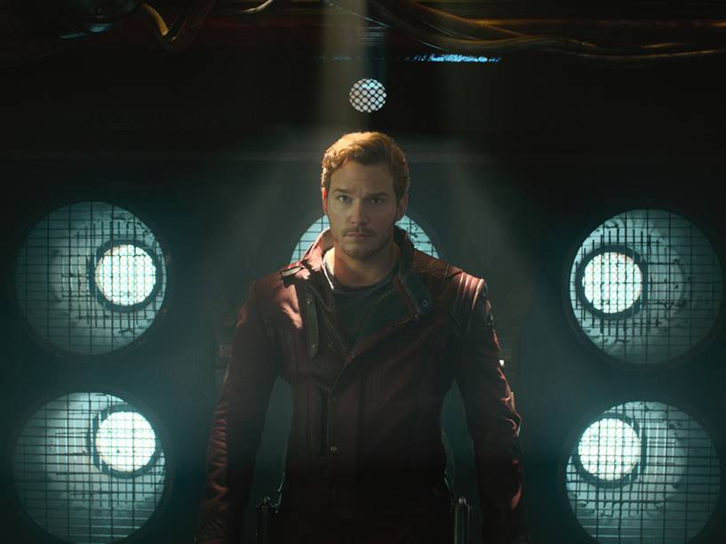 Chris Pratt no filme ‘Guardiões da Galáxia’ (2014), de James Gunn Chris Pratt no filme ‘Guardiões da Galáxia’ (2014), de James Gunn