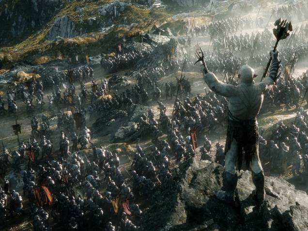 Cena do filme O Hobbit: A Batalha dos Cinco Exércitos Cena do filme O Hobbit: A Batalha dos Cinco Exércitos