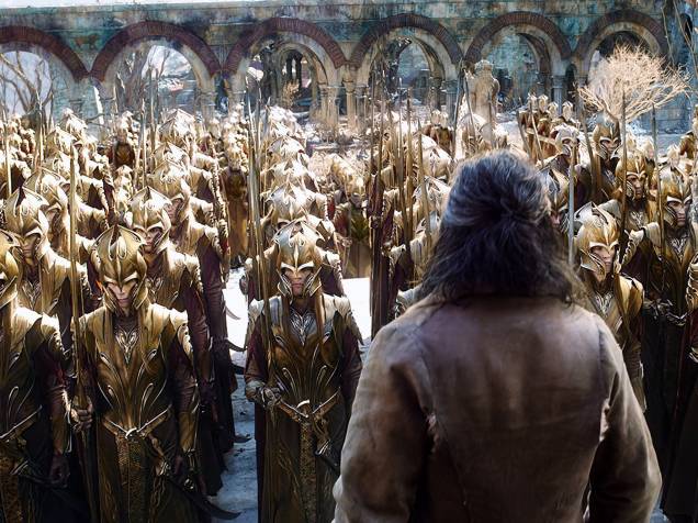 Cena do filme O Hobbit: A Batalha dos Cinco Exércitos Cena do filme O Hobbit: A Batalha dos Cinco Exércitos