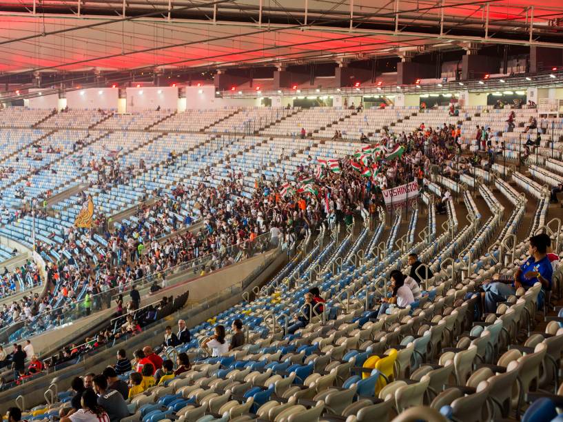 Um ano após a Copa do Mundo, Estádio do Maracanã recebe clássico entre Flamengo e Fluminense