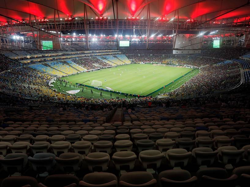 Um ano após a Copa do Mundo, Estádio do Maracanã recebe clássico entre Flamengo e Fluminense