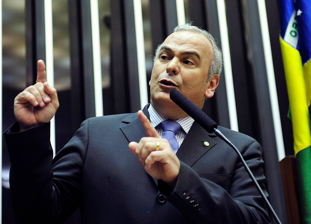 Candidato à presidência da Câmara, o deputado Júlio Delgado
