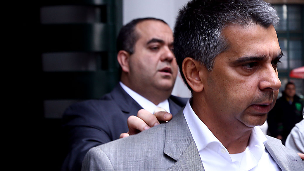 O ex-subsecretário da Receita Municipal da prefeitura de São Paulo Ronilson Bezerra Rodrigues é detido por envolvimento no esquema - (30/10/2013)
