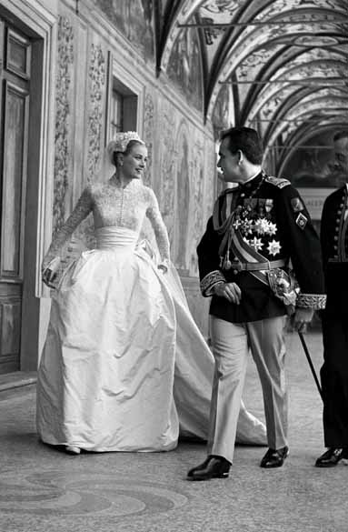 Casamento de Grace Kelly com o príncipe Rainier, Mônaco, 1956