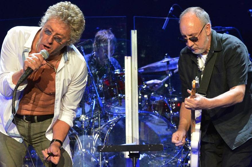 Show da banda The Who na Georgia, em 2012