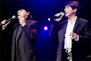 A dupla Chitãozinho e Xororó
