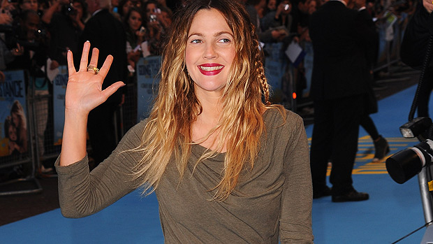 A atriz americana Drew Barrymore