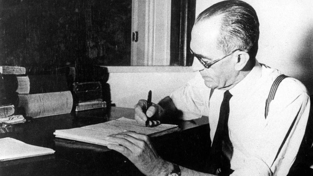O escritor Graciliano Ramos