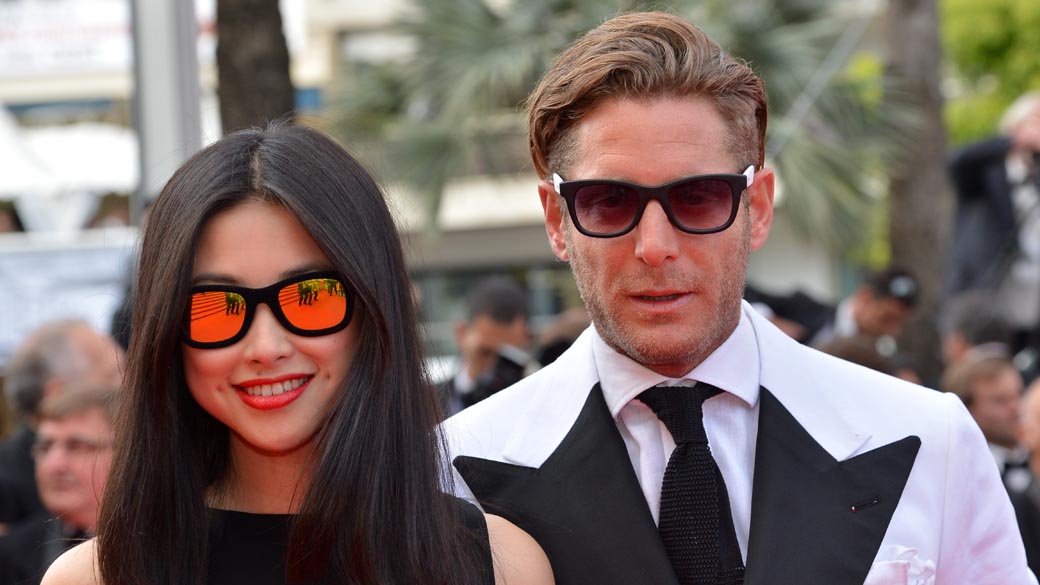 O empresário Lapo Elkann no tapete vermelho do 65º Festival de Cannes, em 18/05/2012