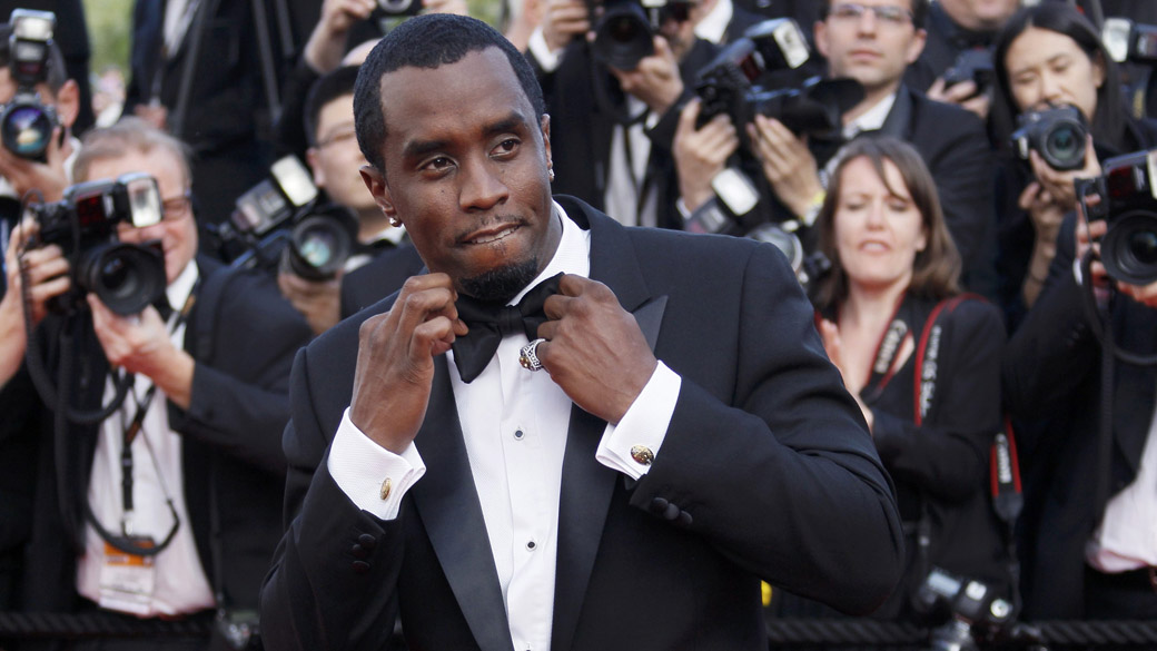 O rapper P. Diddy no tapete vermelho do Festival de Cannes, na França, em 19/05/2012