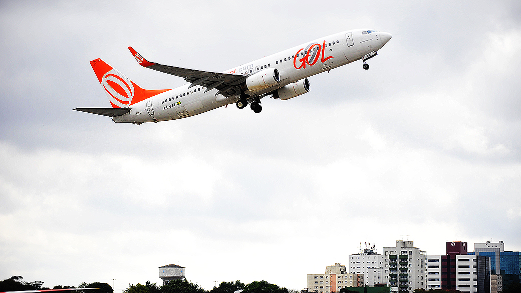 Linhas aéreas gol em Congonhas São Paulo