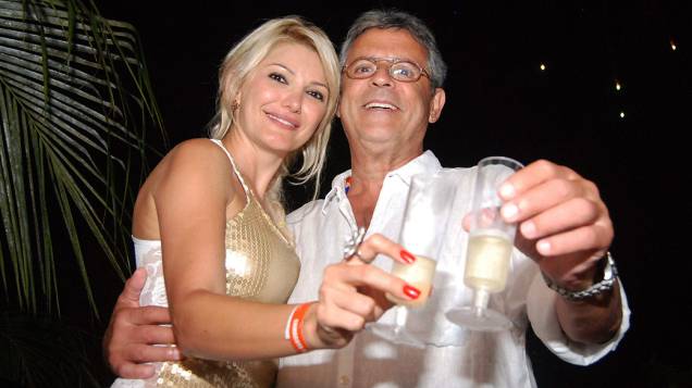 Antonia Fontenelle e Marcos Paulo Antonia Fontenelle e Marcos Paulo