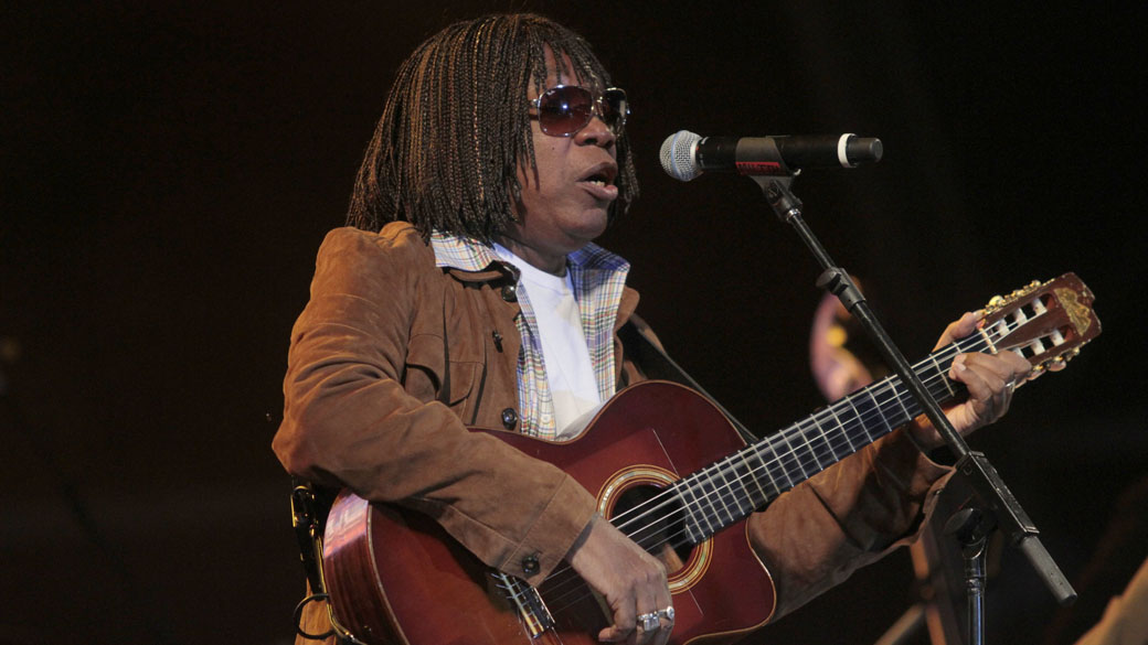O show de Milton Nascimento e Esperanza Spalding no palco Sunset, no segundo dia do Rock in Rio, em 24/09/2011