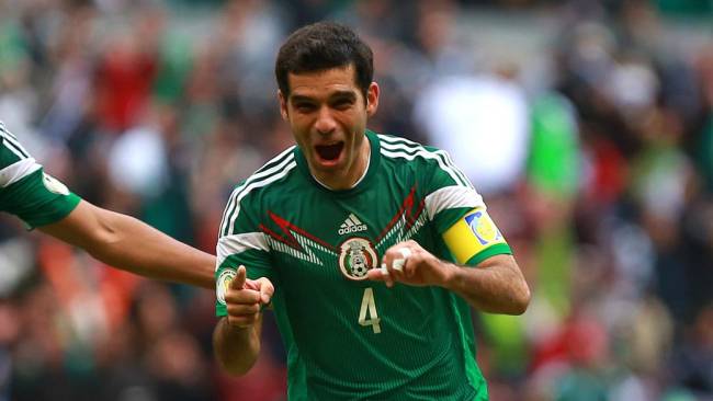 Rafa Marquez, do México, é um dos mais experientes do grupo