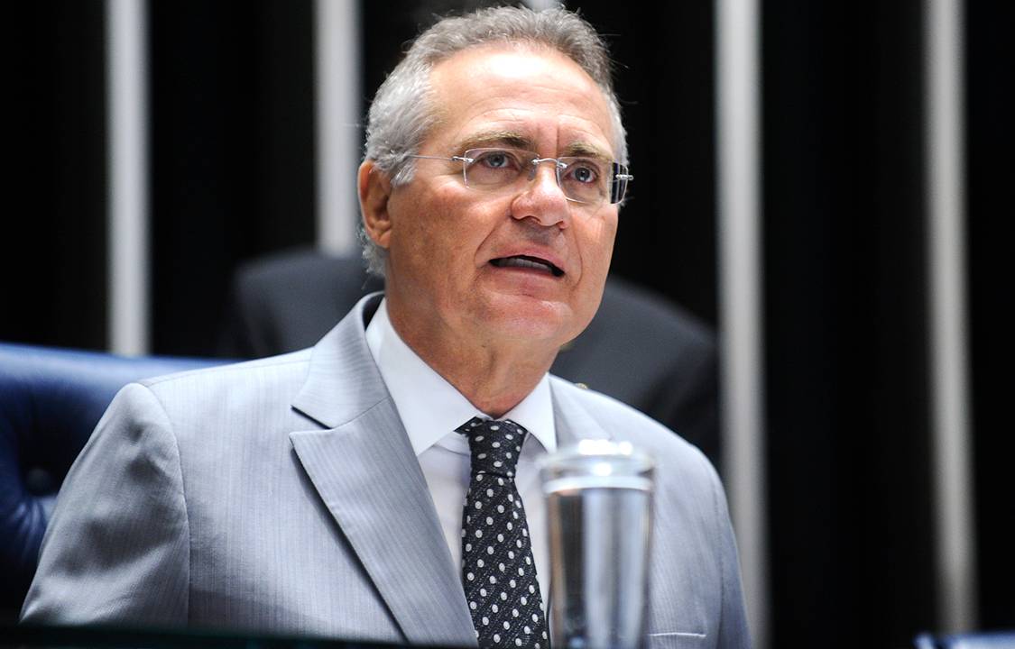 O presidente do Senado Federal, Renan Calheiros (PMDB-AL), preside sessão em plenário, destinada à promulgação da Emenda Constitucional nº 92, de 2016, que reconhece o TST como órgão do Judiciário - 12/07/2016