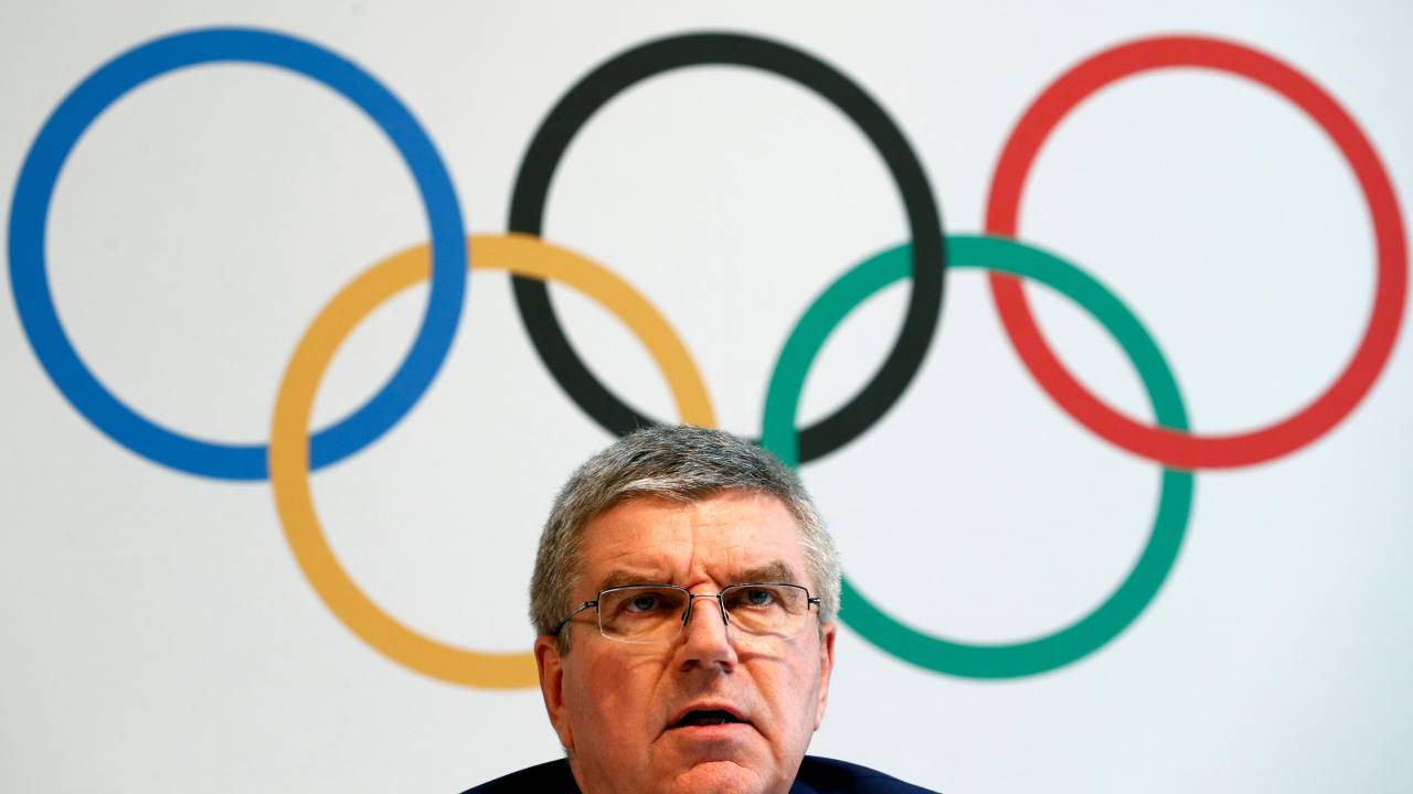 Thomas Bach, presidente do Comitê Olímpico Internacional