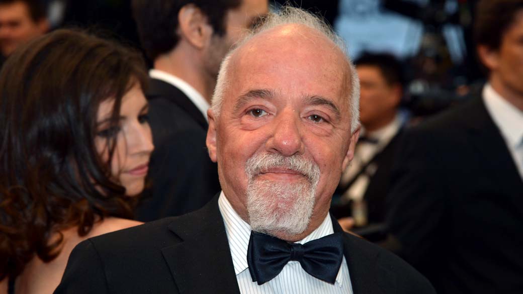 O escritor Paulo Coelho no 65º Festival de Cannes, em 25/05/2012