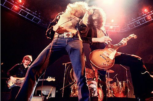 Foto que integra o livro Led Zeppelin: Sound and Fury, de Neal Preston