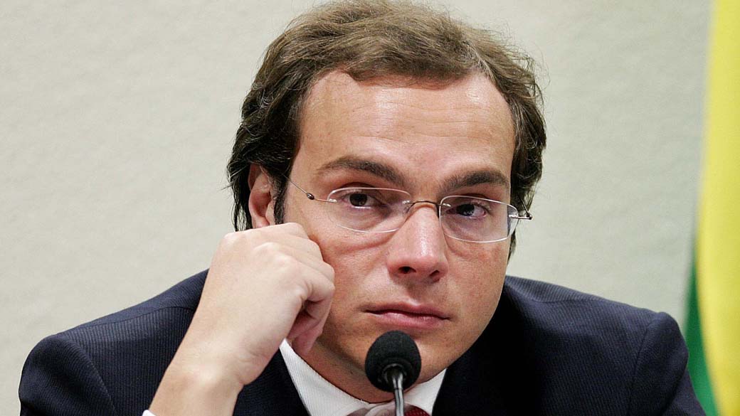 Lúcio Bolonha Funaro, ex-sócio da corretora Guaranhuns e proprietário da empresa Stocklos presta depoimento na CPI Mista dos Correios