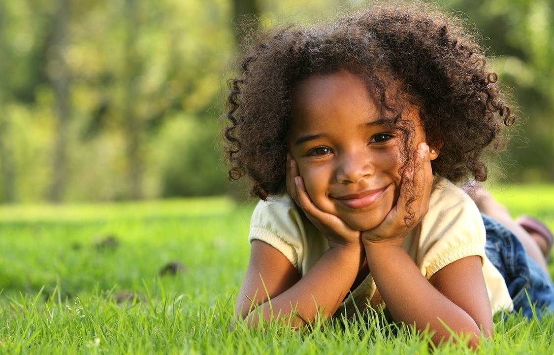 Criança sorrindo