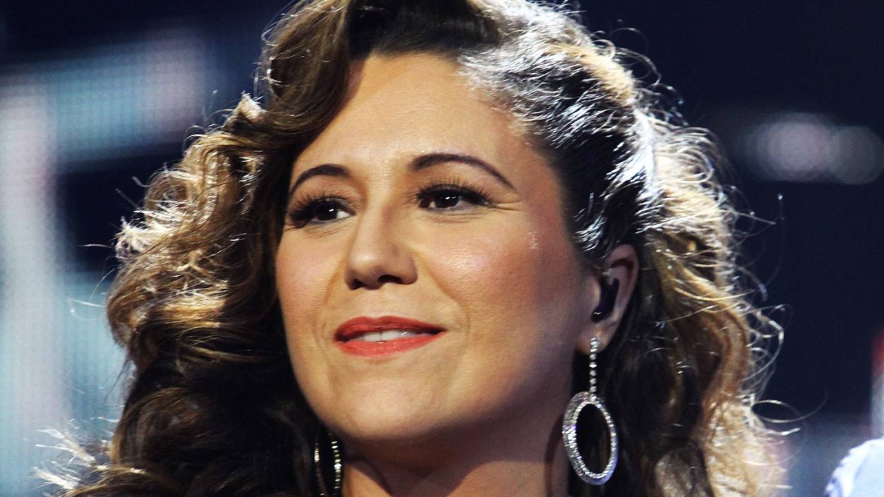 A cantora Maria Rita participa da gravação do DVD de Diogo Nogueira no palco do Vivo Rio, no Rio de Janeiro (RJ) - 25/05/2016