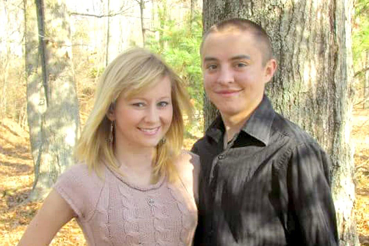 O casal Katie Prager e Dalton Prager