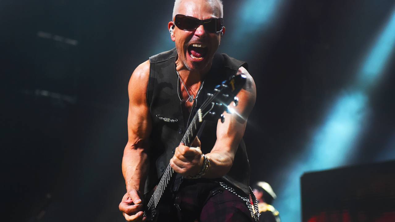 A banda Scorpions realiza show no Citibank Hall, na zona sul de São Paulo (SP) - 01/09/2016