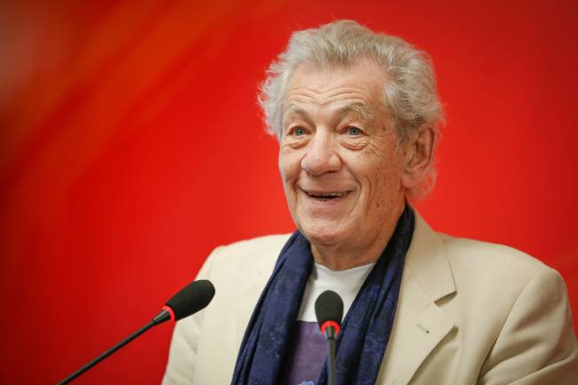 19th Shanghai International Film Festival - Shakespeare on Film O ator inglês Sir Ian McKellen