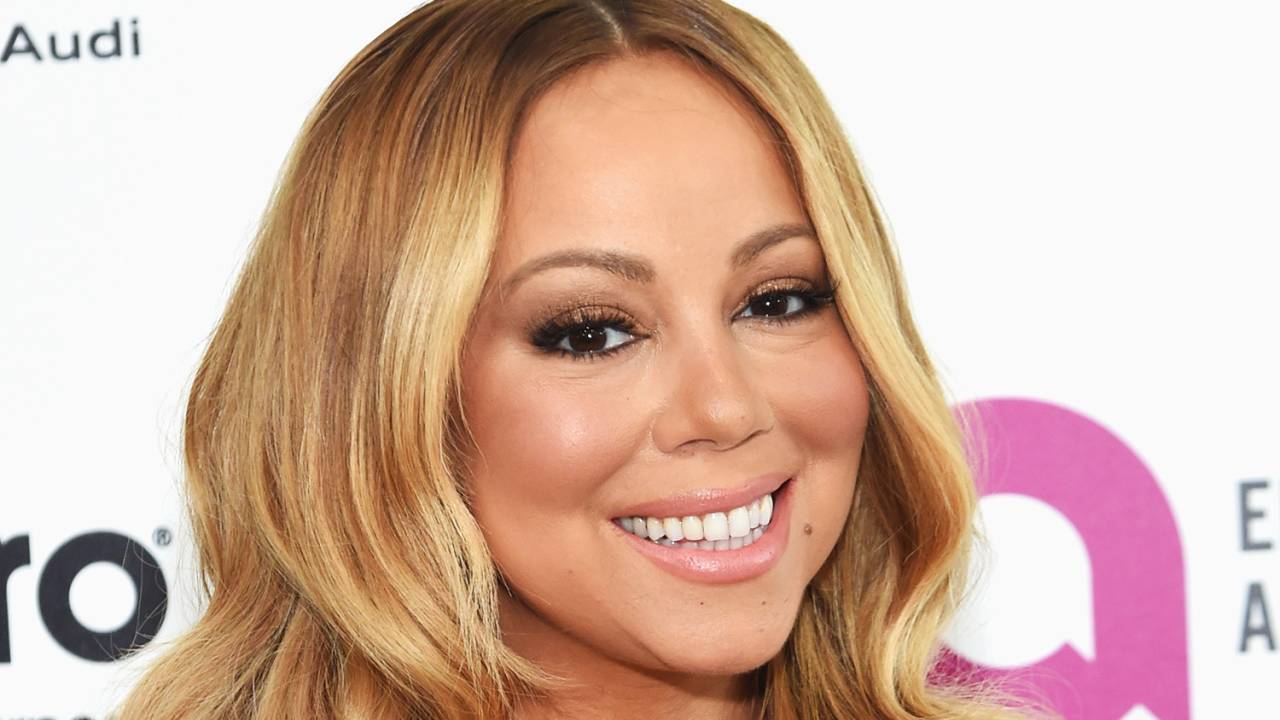 A cantora americana Mariah Carey participa de evento em Hollywood - 28/02/2016