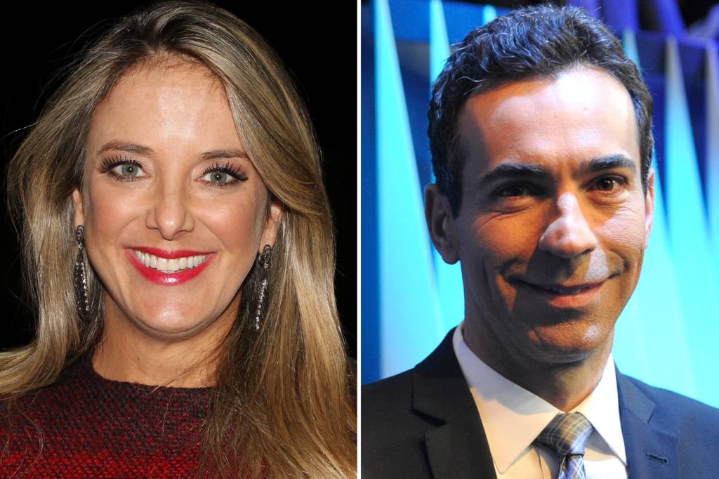 O pedido de César Tralli para Ticiane Pinheiro trocar Record pela Globo